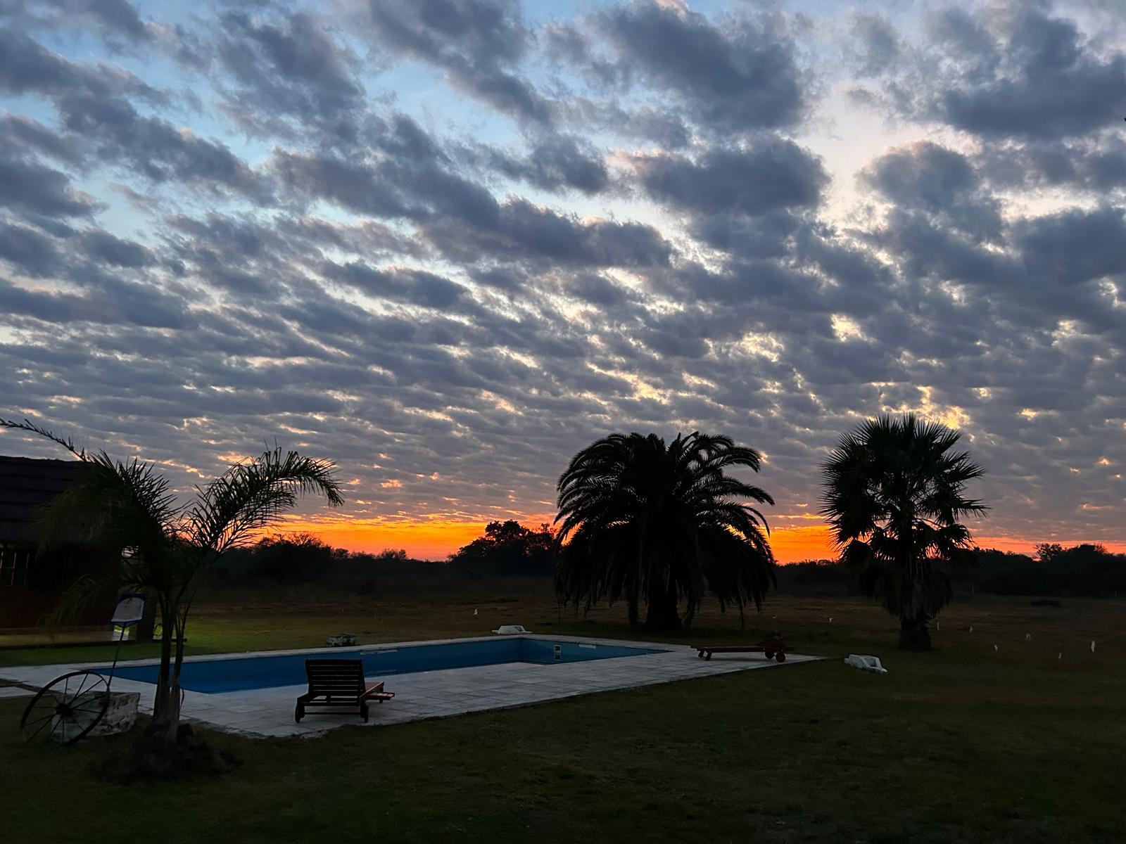 Coucher de soleil en Argentine